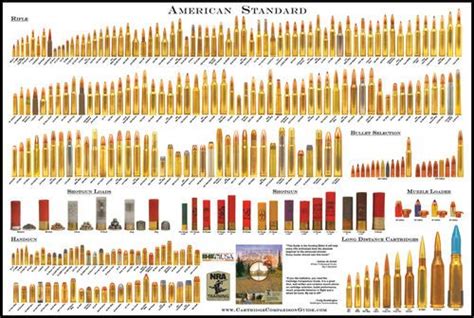 American Standard Bullet Poster Cartridge Comparison Guide