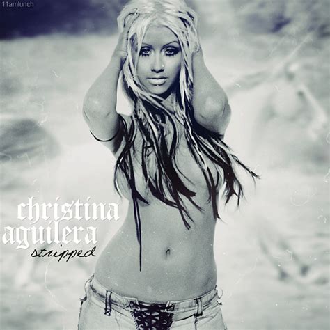 Christina Aguilera Stripped By Am11lunch On Deviantart