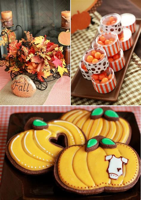 Check spelling or type a new query. Little Pumpkin Baby Shower Party Ideas | Baby shower fall ...
