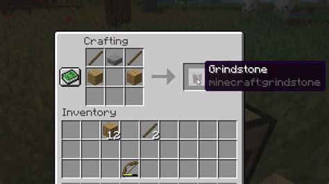 What is the minecraft grindstone recipe? Grindstone Crafting Recipe and How To Make a Grindstone in ...