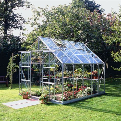 Halls Magnum 8 X 10 Ft Aluminium Greenhouse Garden Vista Group