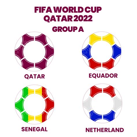 World Cup Qatar 2022 Fifa Red Logo Png Transparent Im