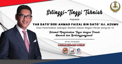 Penduduk bekerja mengikut industri 2019, perak. Setinggi-Tinggi Tahniah Di Atas Pelantikkan Sebagai ...