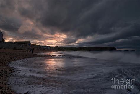 Sunset At Eyemouth Scotland Digital Art By Nigel Bangert Fine Art America