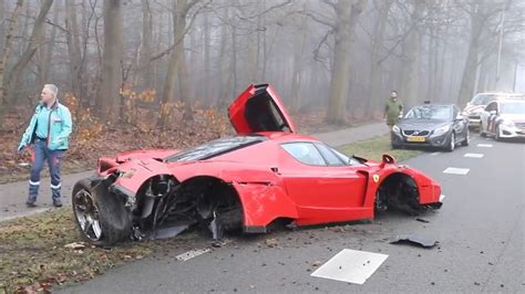 Zeer Exclusieve Ferrari Enzo Van Drie Miljoen Crasht In Baarn Vk Magazine