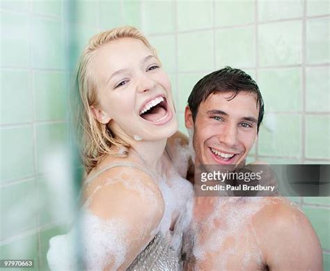 Woman Taking Shower Bathroom Photos And Premium High Res Pictures Getty Images