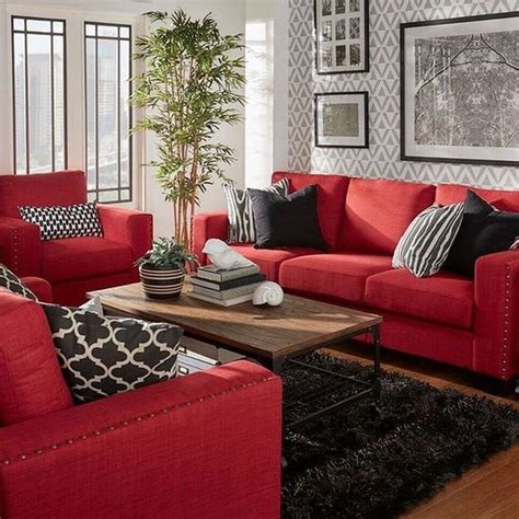 Red Couch Living Room Red Living Room Decor Trendy Living Rooms
