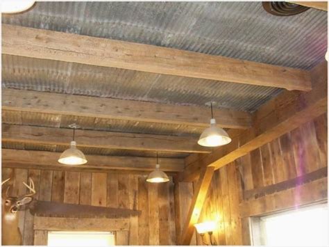 Rustic Tin Ceiling Ideas Corrugated Metal In The Home Greenvirals