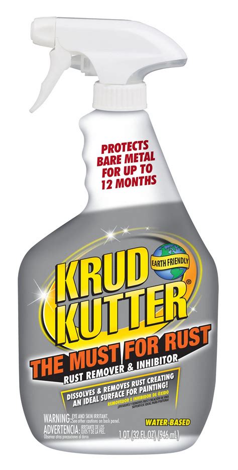 Krud Kutter Trigger Spray Bottle 32 Oz Container Size Rust Remover