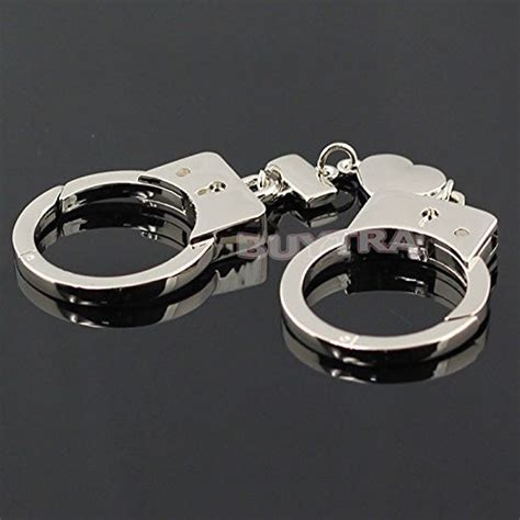 Happu Store New Creative Fashion Romantic Love Handcuffs Keychain Key