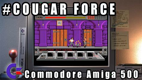 Cougar Force Commodore Amiga 500 Gameplay Demo Youtube