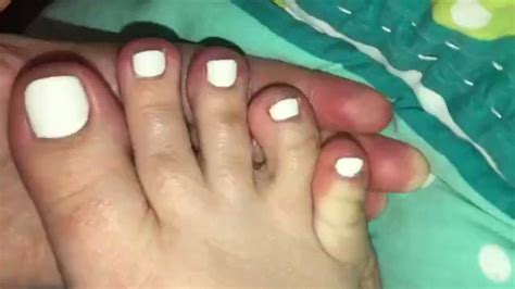 Symmetry Feet On Twitter Close Up Of Maggies White Painted Caucasian