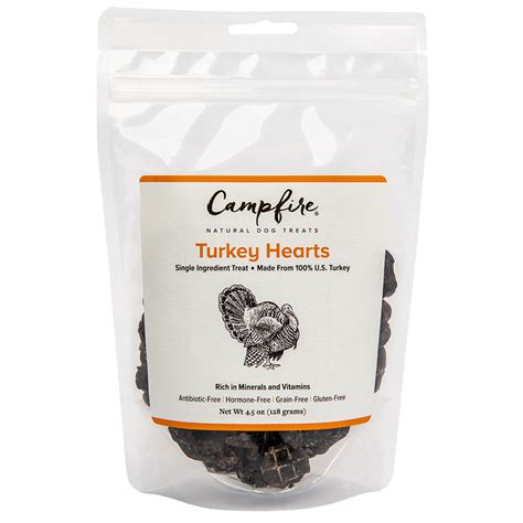 All Natural Turkey Treats For Dogs Sourced And Made In Usa Campfire