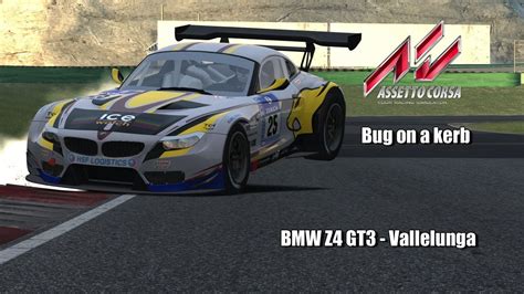 Assetto Corsa Early Access Bmw Z Gt Vallelunga Bug In Kerb