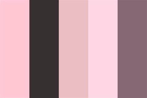 Pink Pastel Goth Color Palette