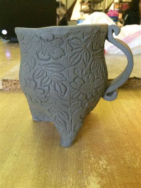 Tripod Mug Pottery Handbuilding Pottery Mugs Clay Pottery