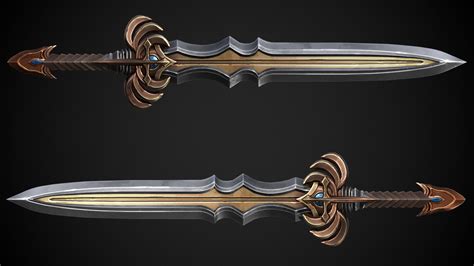 Artstation Stylized Sword