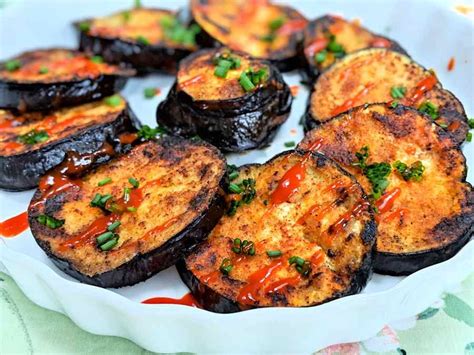 Spicy Fried Aubergines Recipe Healthy Recipes Vegetarian Recipes