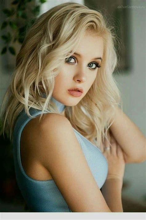 Christina Artemyeva Kristina Kooks Irtr Beautifulfemales Blonde Beauty Blonde Hair With