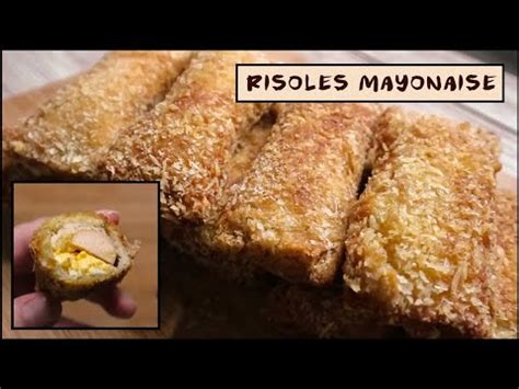 Tuangkan campuran keju ke atas teh yang sudah dingin. Risoles Mayonaise | Cemilan Praktis #dirumahaja - YouTube