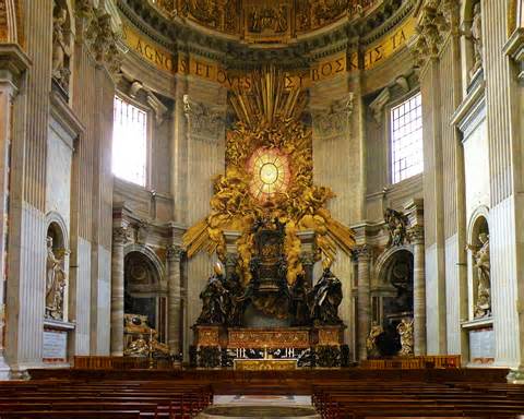 The papal basilica of saint peter in the vatican (italian: The Apse of St. Peter's Basilica - Experiencing The Divine