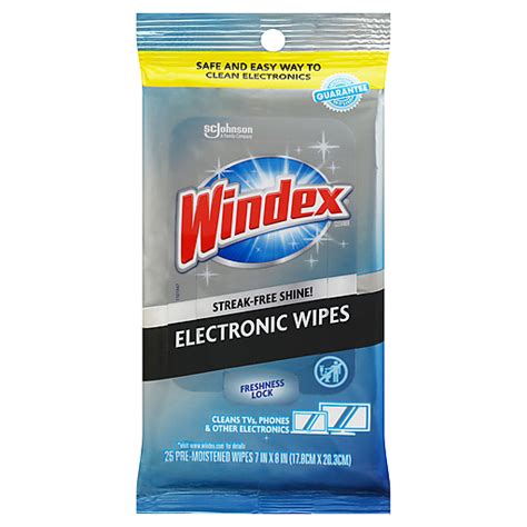 Windex Electronics Wipes 25 Ct Box Glass Cleaners Foodtown