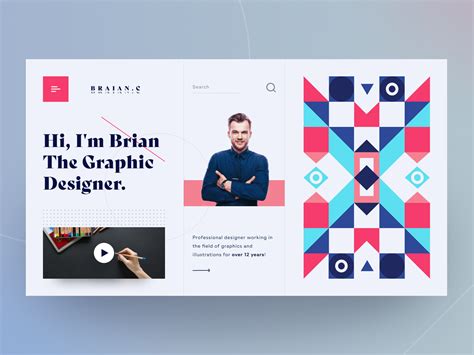 Portfolio Website Concept By Matvii Dunuk 👀 On Dribbble