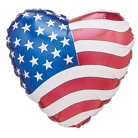 American Flag On Balloon Free Image Download