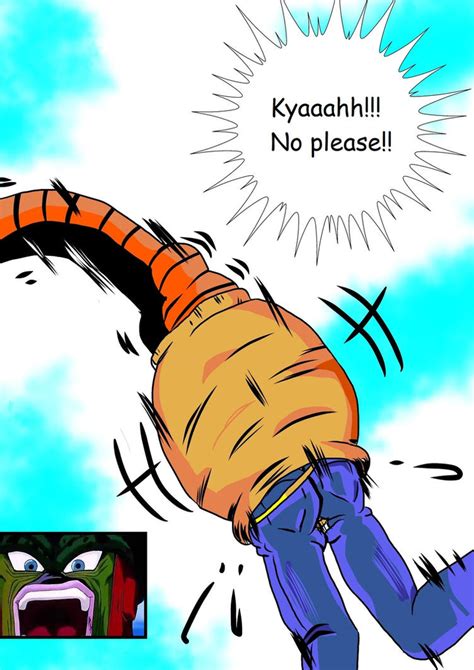 Cell Absorbs Android 18 By Cellvor On Deviantart