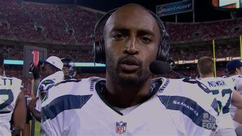 Seahawks At Chiefs Doug Baldwin Interview During Game