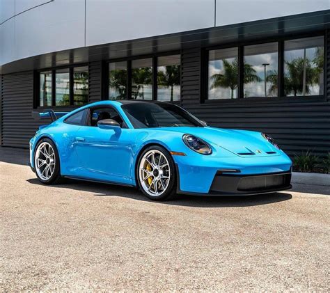 Porsche Club On Twitter Paint To Sample Riviera Blue 992 Gt3
