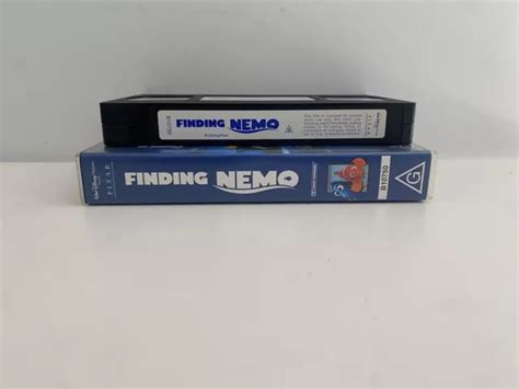 FINDING NEMO VHS Video Tape Walt Disney Pictures Pixar 2003 PAL GC Free