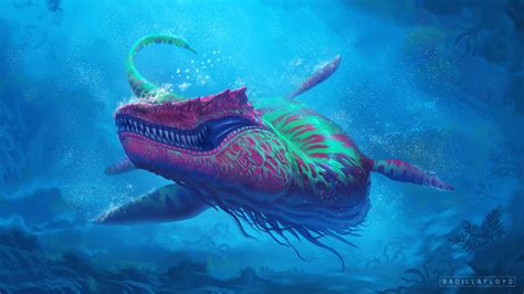 Fantasy Sea Monster 4k Ultra Hd Wallpaper Background Image 3840x2160