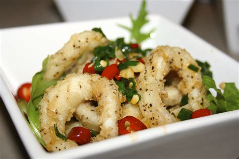 Fried Squid Recipe Chinese Style Aries Kitchen