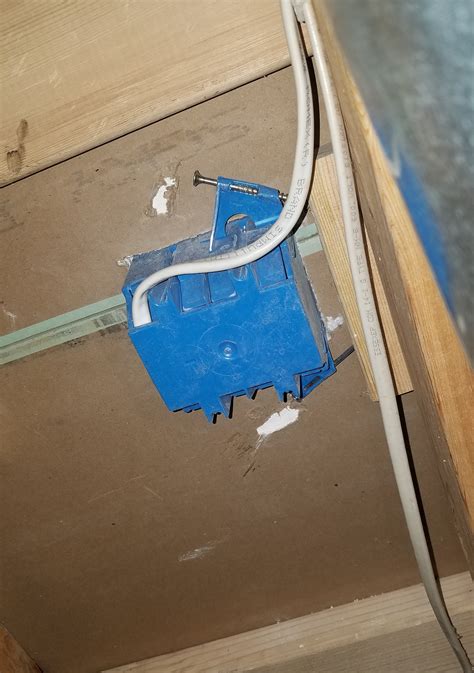 Proper Reinforcing Of Electrical Box On Drywall Home