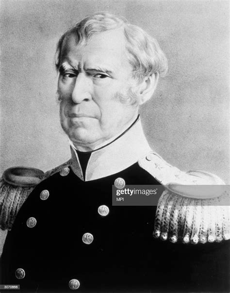 Major General Zachary Taylor A Renowned Military Leader In The War