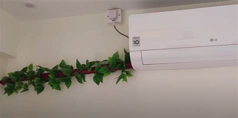 How To Hide Or Decorate Split Ac Piping