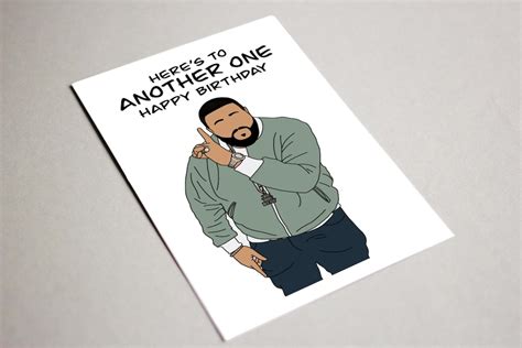 Printable Digital Card Dj Khaled Heres To Another One Happy Birthday