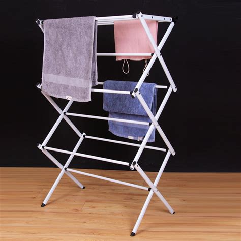 Balcony Aluminium Portable Folding Dryer Cloth Hanger Stand Foldable