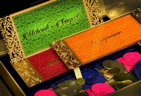 It is obvious to go for exotic designer wedding invitation cards rich in color and unique design not just. Modern Wedding Cards - Designer Invitations - New Delhi