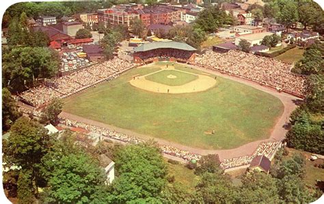 Old Doubleday Field In Cooperstown Ny Postcard Hagins Collection