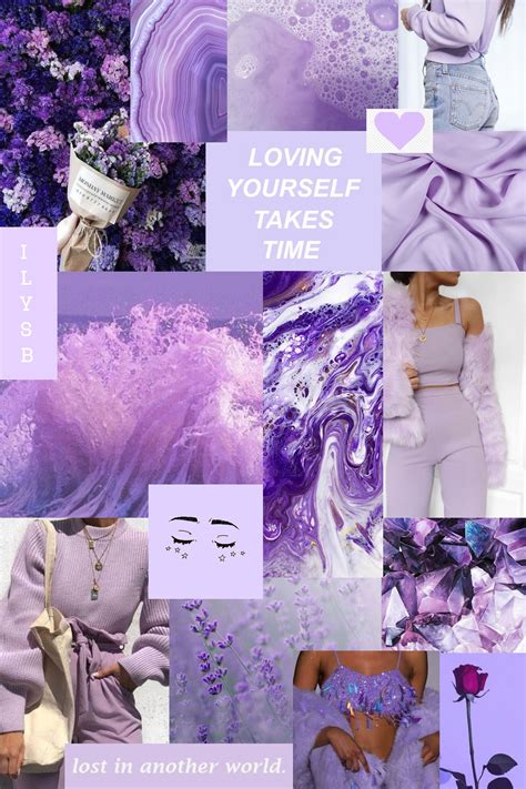 Lavender Aesthetic Mood Board Purple Aesthetic Pastel Pink Aesthetic