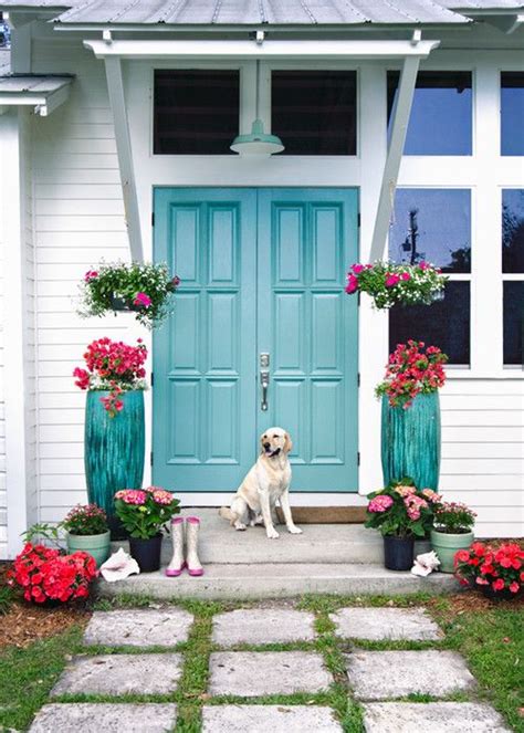 Create A Welcoming Front Door 7 Ideas Town And Country Living Barn Light Electric Front Door
