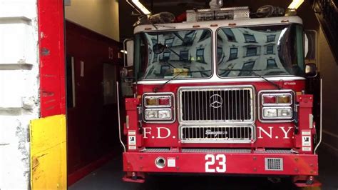 In House Visit To Fdny Engine 80 And Fdny Tower Ladder 23 In Washington