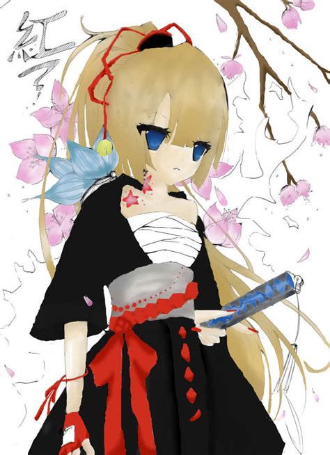 Anime Samurai Girl By Animekaratechick2322 On Deviantart