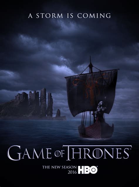 Data gathered by torrentfreak estimates that after half a day, over a million people have downloaded the episode via bittorrent. Game of Thrones Season 6 Poster - House Greyjoy - Game of ...