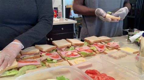 Making Sandwiches For The Homeless YouTube