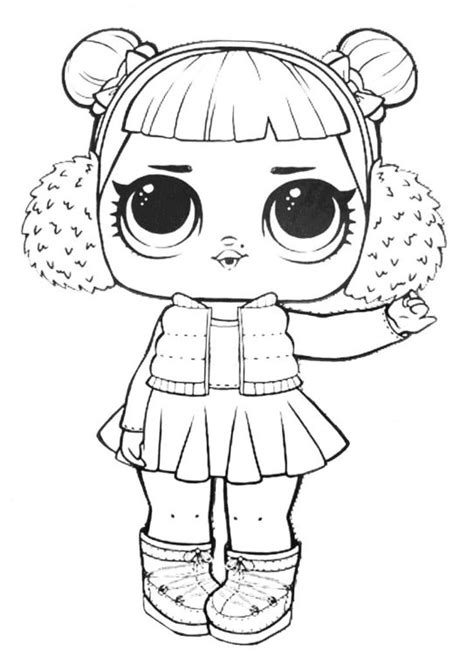 Lol Doll Coloring Pages Angel