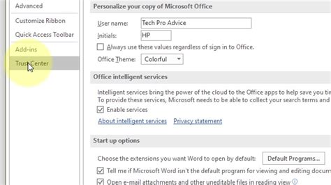 How To Enable Macros In Ms Word Office Themes Office Colors Microsoft