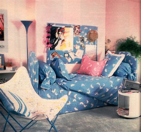 Retro Bedrooms Joe Standart For Seventeen Magazine March 1984